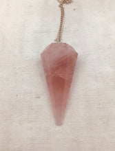 Lade das Bild in den Galerie-Viewer, Pendel aus Stein oder Messing