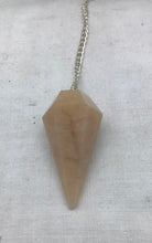 Lade das Bild in den Galerie-Viewer, Pendel aus Stein oder Messing