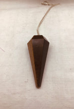 Lade das Bild in den Galerie-Viewer, Pendel aus Stein oder Messing