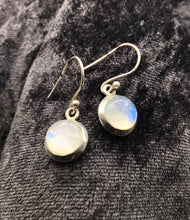 Lade das Bild in den Galerie-Viewer, Mondstein Ohrhänger,weisser Labradorit