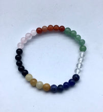 Lade das Bild in den Galerie-Viewer, Chakra Armband,Stein Mix Armband