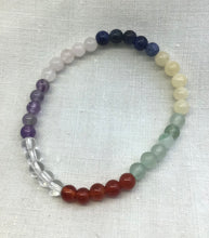 Lade das Bild in den Galerie-Viewer, Chakra Armband,Stein Mix Armband