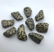 Lade das Bild in den Galerie-Viewer, Dalmatiner Jaspis Trommelstein