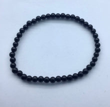 Lade das Bild in den Galerie-Viewer, Schwarzer Turmalin (Schörl) - Armband(Schutzstein)