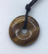 Lade das Bild in den Galerie-Viewer, Tigerauge Donut - Steineladen Larimar