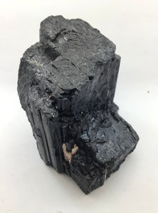 Schwarzer Turmalin/Schörl Kristall, schamanischer Schutzstein, Naturkristall,Himalaya