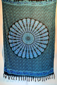 Sarong“Pfauenauge“