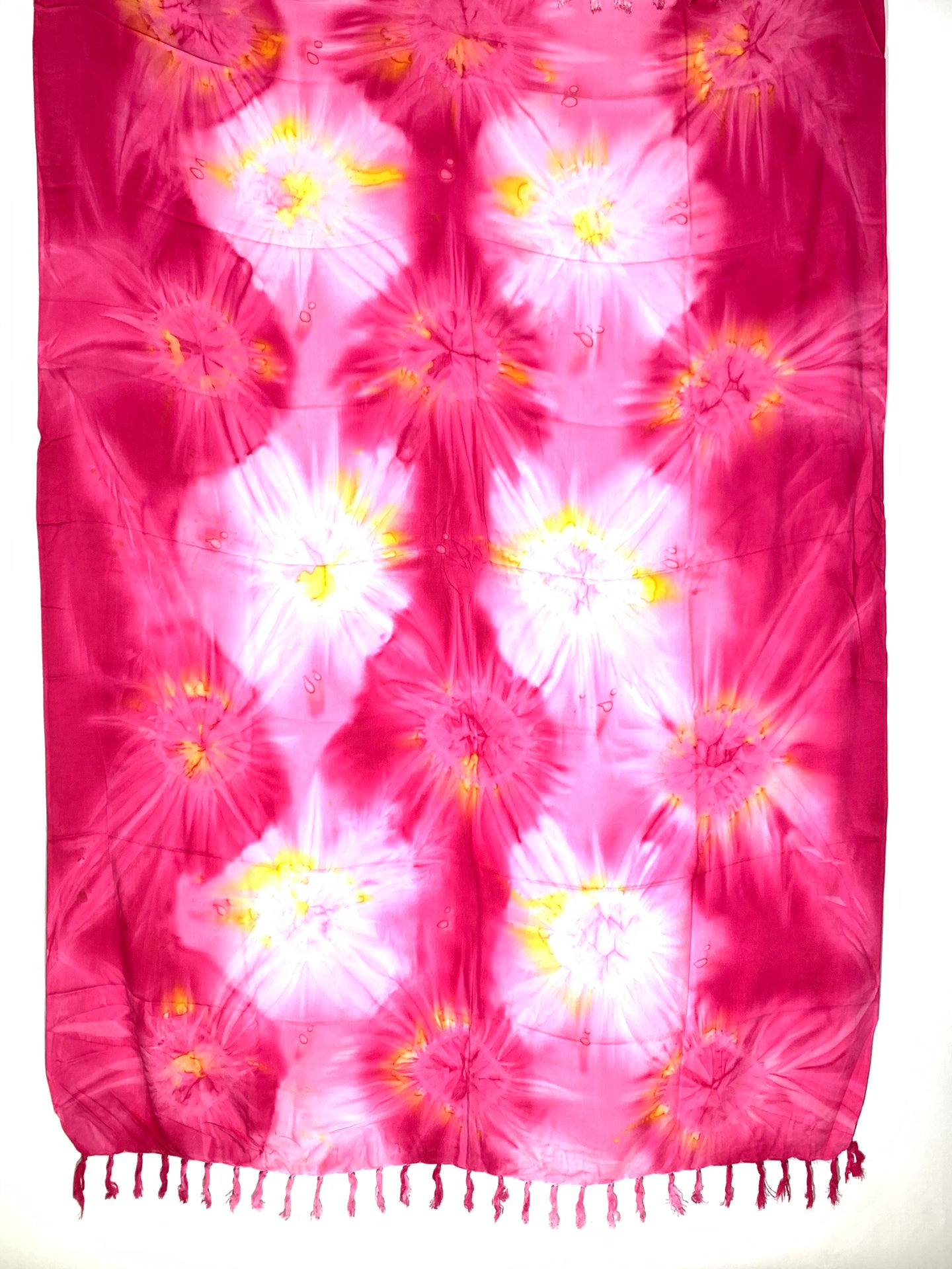 Sarong: Pink-Rosa-Weiße (Batik) - Steineladen Larimar