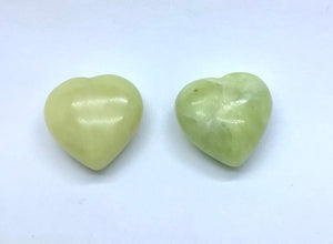 Herz chinesische Jade(Serpentin)Handschmeichler,Geschenk-Idee
