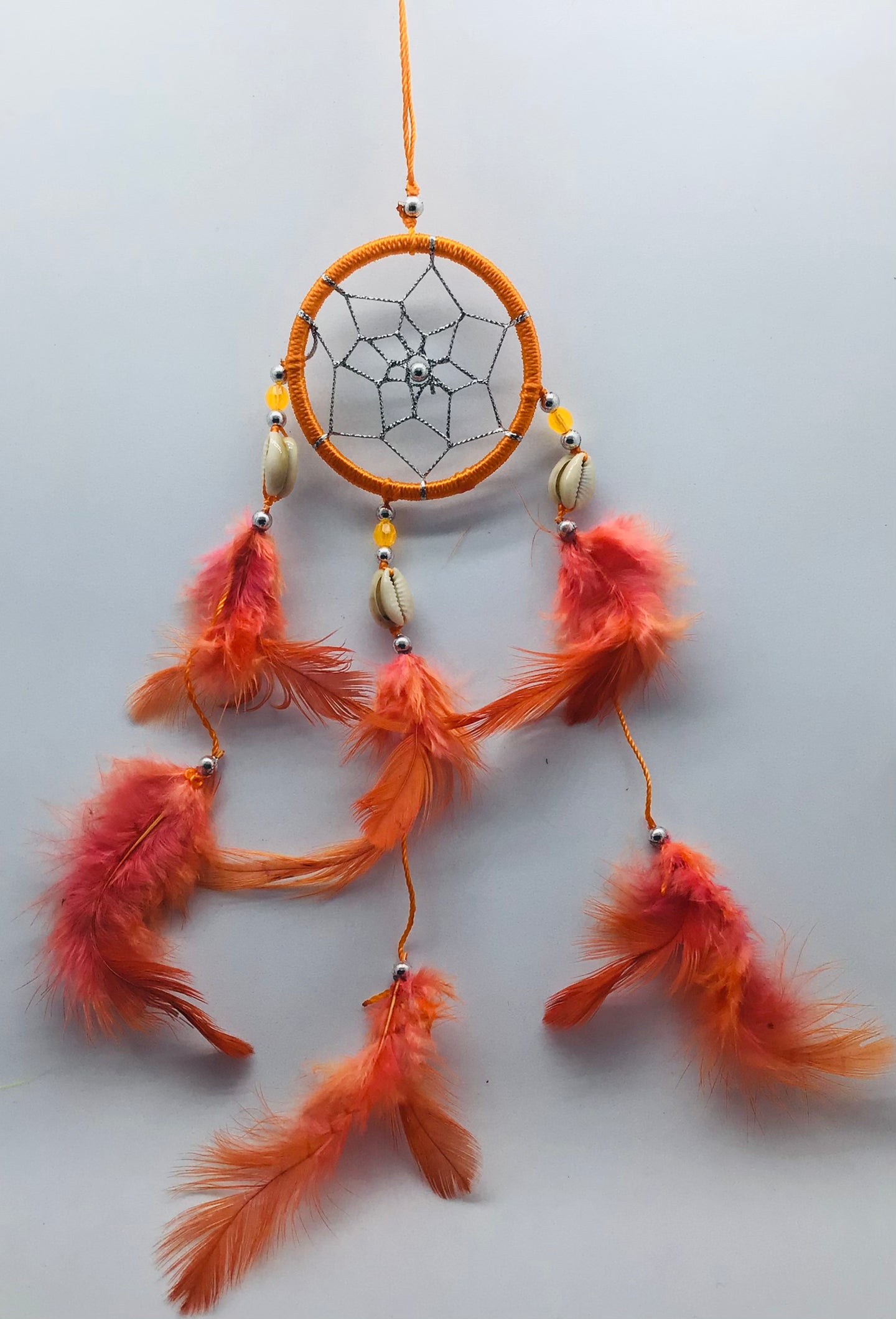 Traumfänger ,Dreamcatcher,(orange) - Steineladen Larimar