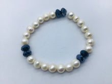 Lade das Bild in den Galerie-Viewer, Perlen Armband (Süßwasser Perle) - Steineladen Larimar
