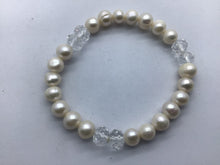 Lade das Bild in den Galerie-Viewer, Perlen Armband (Süßwasser Perle) - Steineladen Larimar
