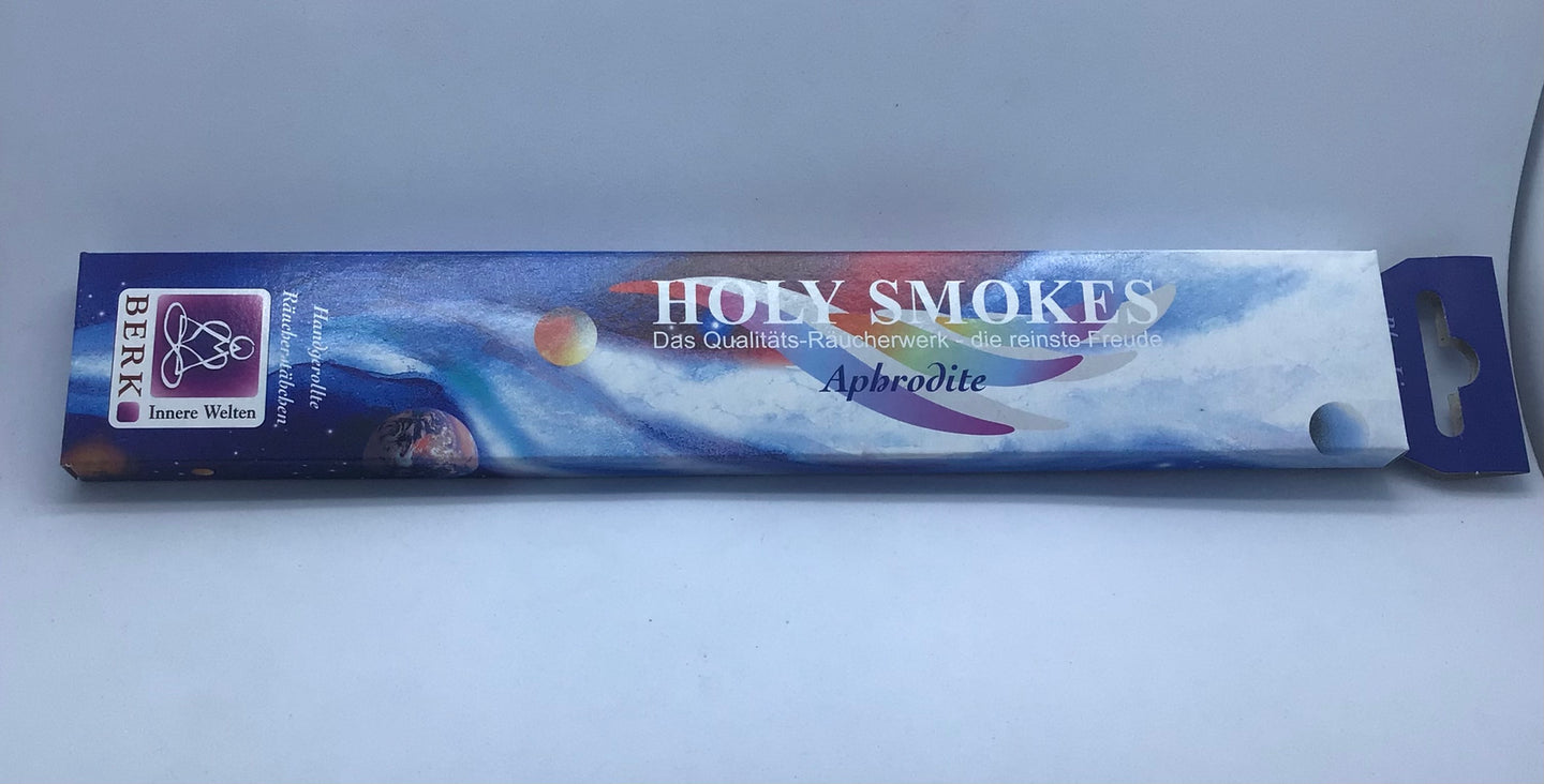 Aphrodite HOLY SMOKES Räucherstäbchen - Steineladen Larimar